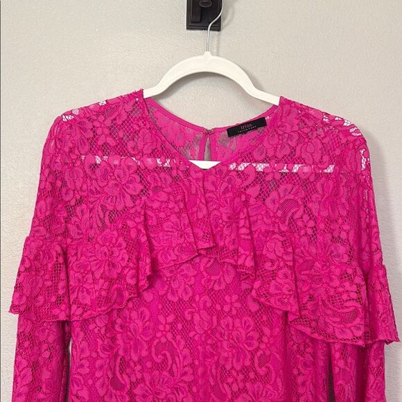 Trina Turk Vintage Lace Sheath Dress-Small. B81 - Picture 2 of 6